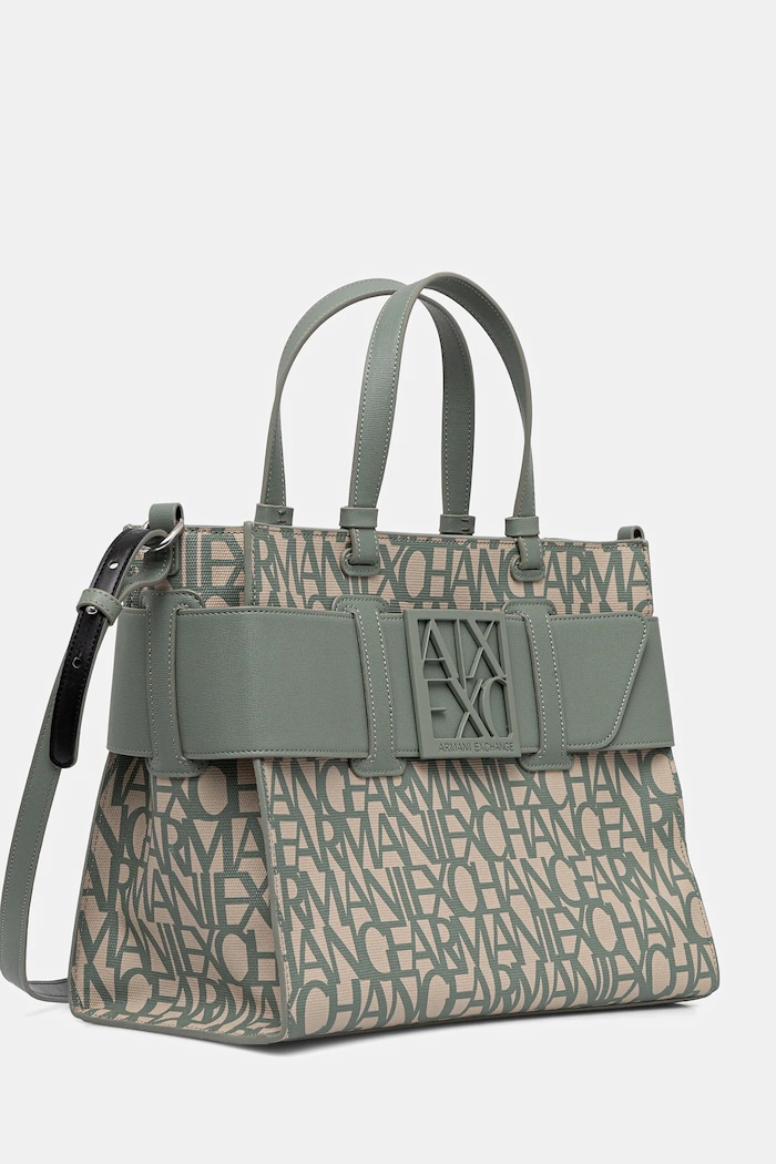 Armani Exchange geantă 942689.3F742 verde SS26