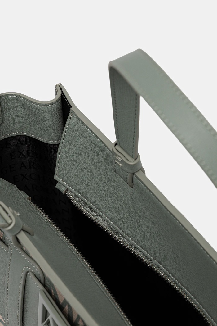 Armani Exchange geantă verde 942689.3F742