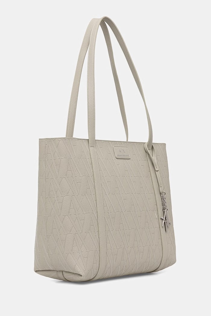 Armani Exchange nákupní taška dámská z imitace kůže XW001199.AF15325 zelená AA00