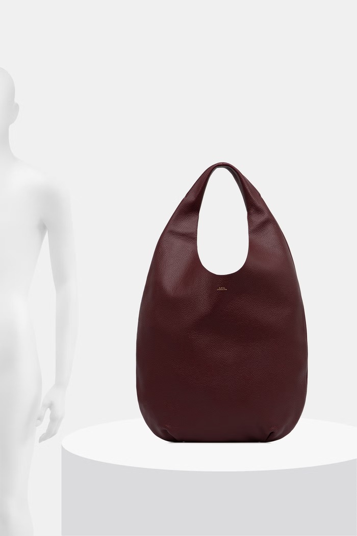 A.P.C. Torebka shopper damska skórzana le neige PXCBC.F67008