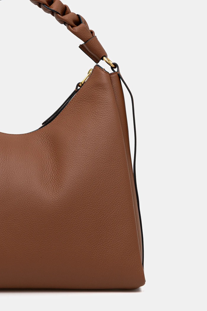 Accesorii Coccinelle Geantă shopper pentru femei din piele E1.M50.13.02.01 maro