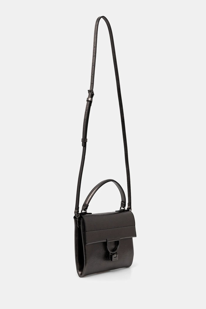 Coccinelle Poseta de piele E1.S3H.19.03.01 gri SS25