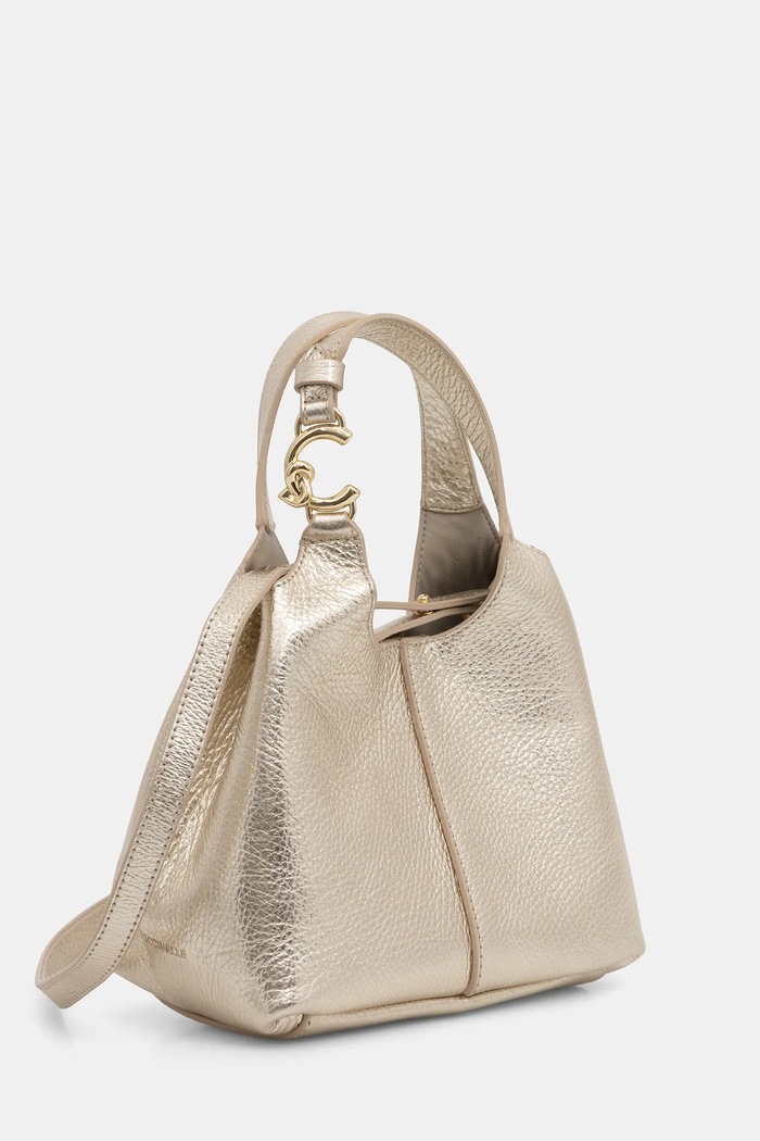 Coccinelle geantă crossbody pentru femei din piele E1.SHA.58.01.01 aur SS26