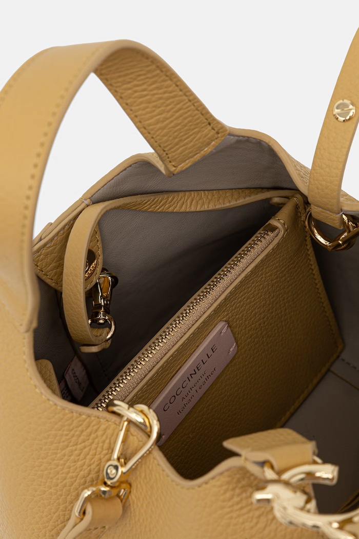 Coccinelle сумка crossbody для женщин кожаная E1.SHA.58.01.01 жёлтый