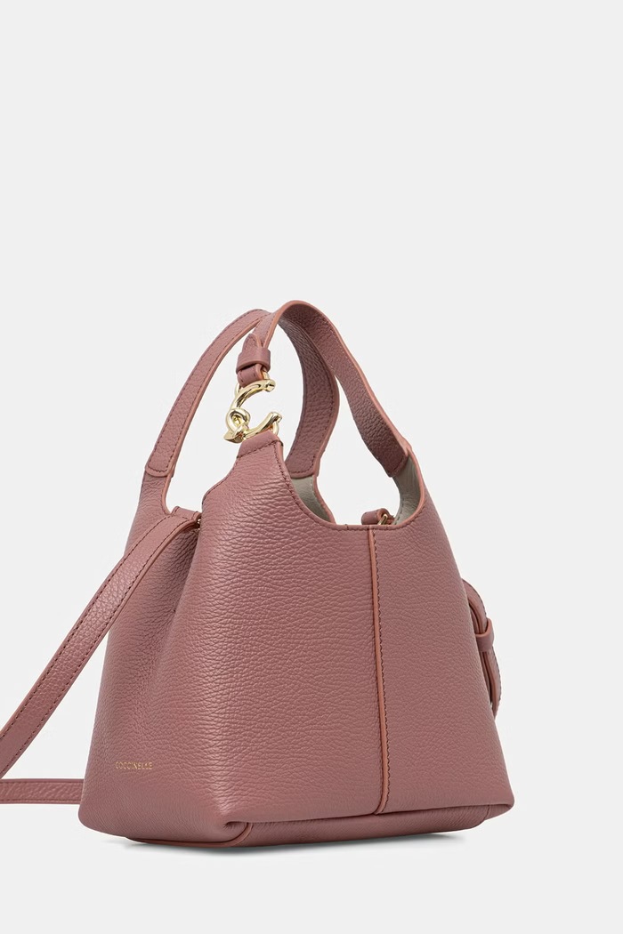 Coccinelle borsa a tracollo da donna in pelle E1.SHA.58.01.01 rosa SS26
