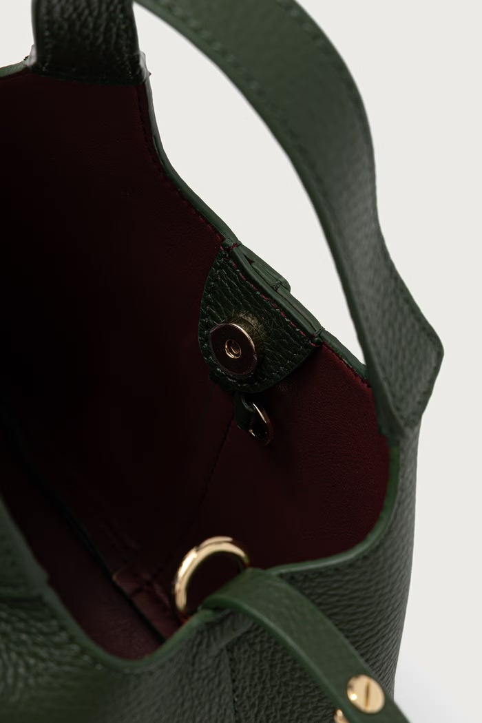 Crossbody kabelka dámska kožená Coccinelle zelená E1.SHA.58.01.01