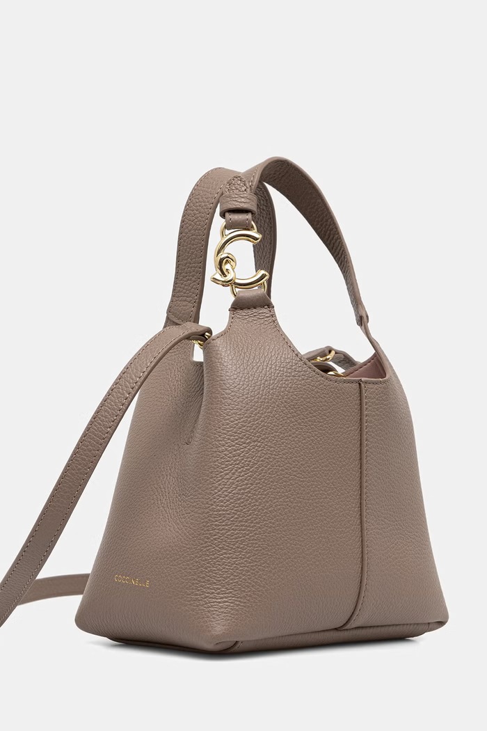 Coccinelle torebka crossbody damska skórzana E1.SHA.58.01.01 brązowy SS26