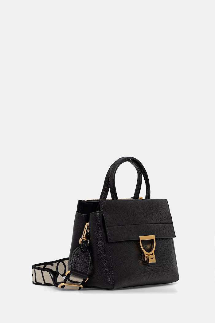 Coccinelle torebka crossbody damska skórzana E1.SHA.58.01.01 czarny SS26