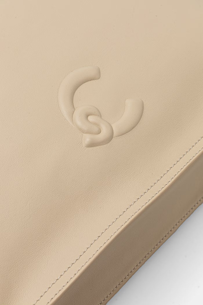 Coccinelle tote γυναικεία δερμάτινη μπεζ E1.SS5.11.01.01