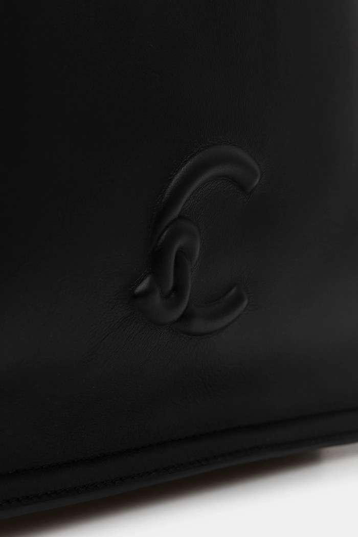 Coccinelle tote γυναικεία δερμάτινη μαύρο E1.SS5.11.01.01