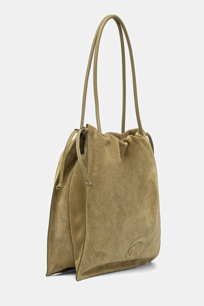 Coccinelle kabelka typu shopper dámska semišová COCCINELLEDULSE SUEDE E1.SS6.11.01.01 zlatá SS26