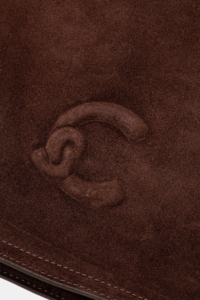Coccinelle shopper Γυναικεία δέρμα σουέτ COCCINELLEDULSE SUEDE καφέ E1.SS6.11.01.01