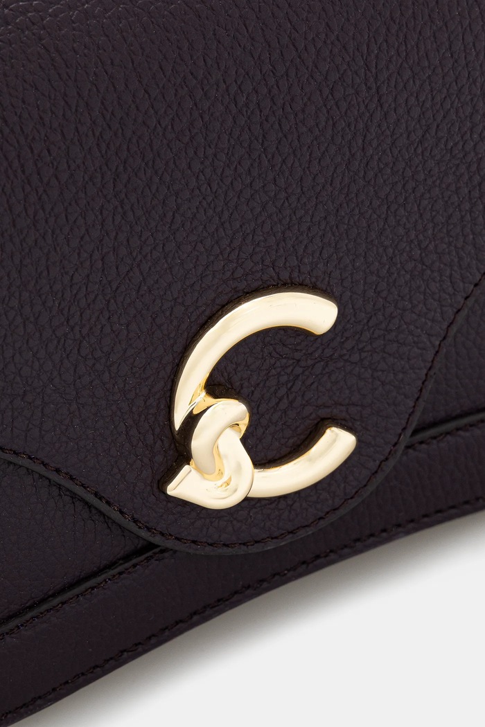 Coccinelle geantă de piele violet E1.SSL.12.01.01
