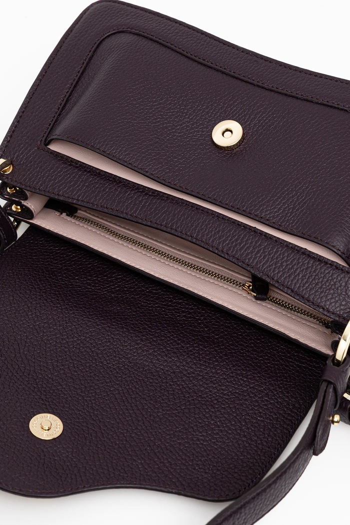 Coccinelle geantă de piele E1.SSL.12.01.01 violet