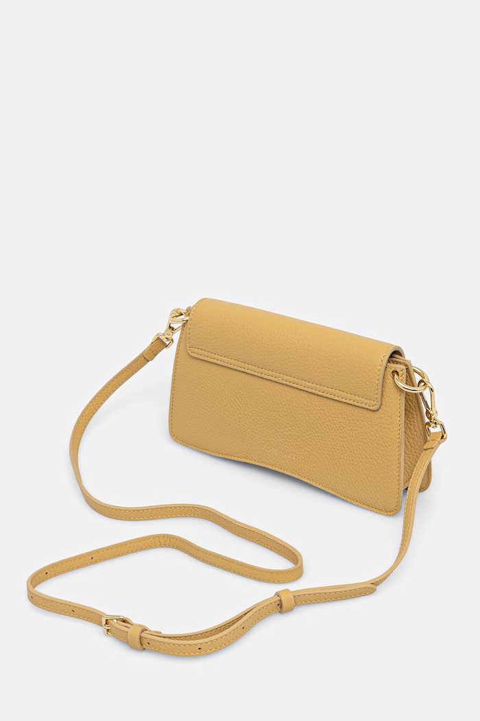 Akcesoria Coccinelle torebka crossbody damska skórzana E5.SSL.27.01.01 żółty
