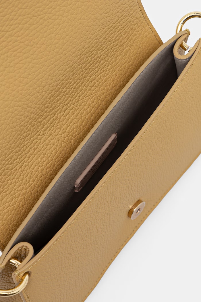 Coccinelle torebka crossbody damska skórzana E5.SSL.27.01.01 żółty