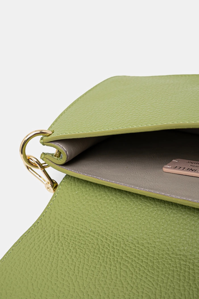 Coccinelle torebka crossbody damska skórzana E5.SSL.27.01.01 zielony