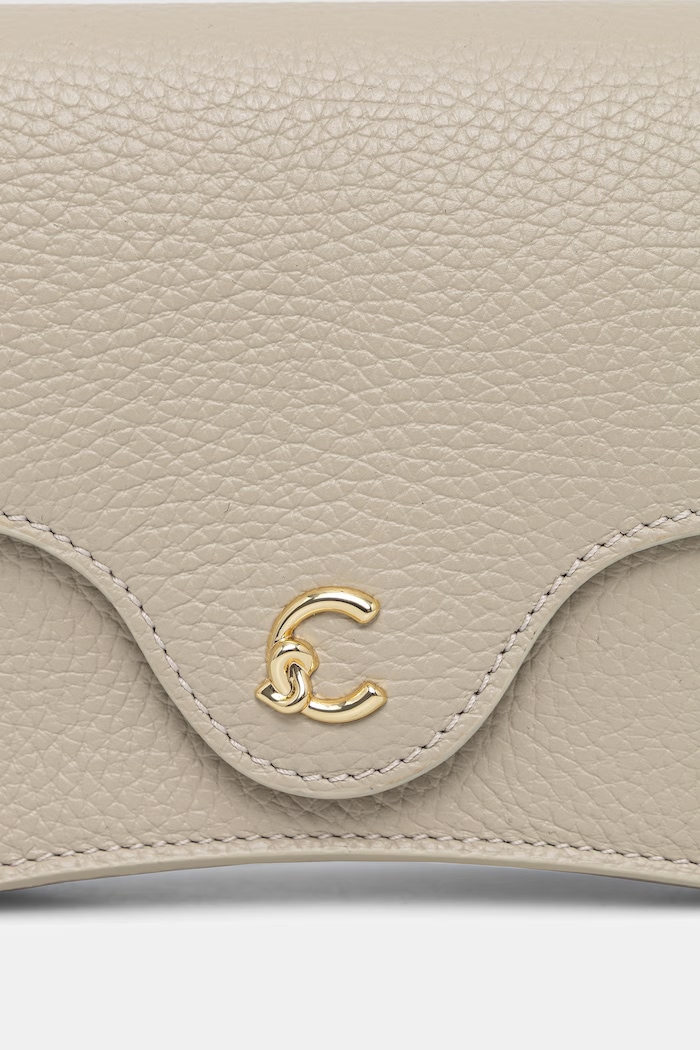 Coccinelle crossbody kabelka dámská kožená béžová E5.SSL.27.01.01