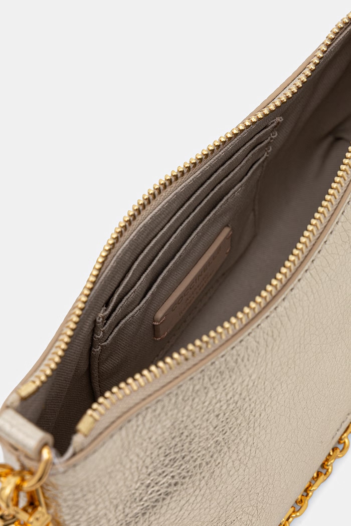 Coccinelle crossbody kabelka dámská kožená E5.QH0.55.01.01 zlatá