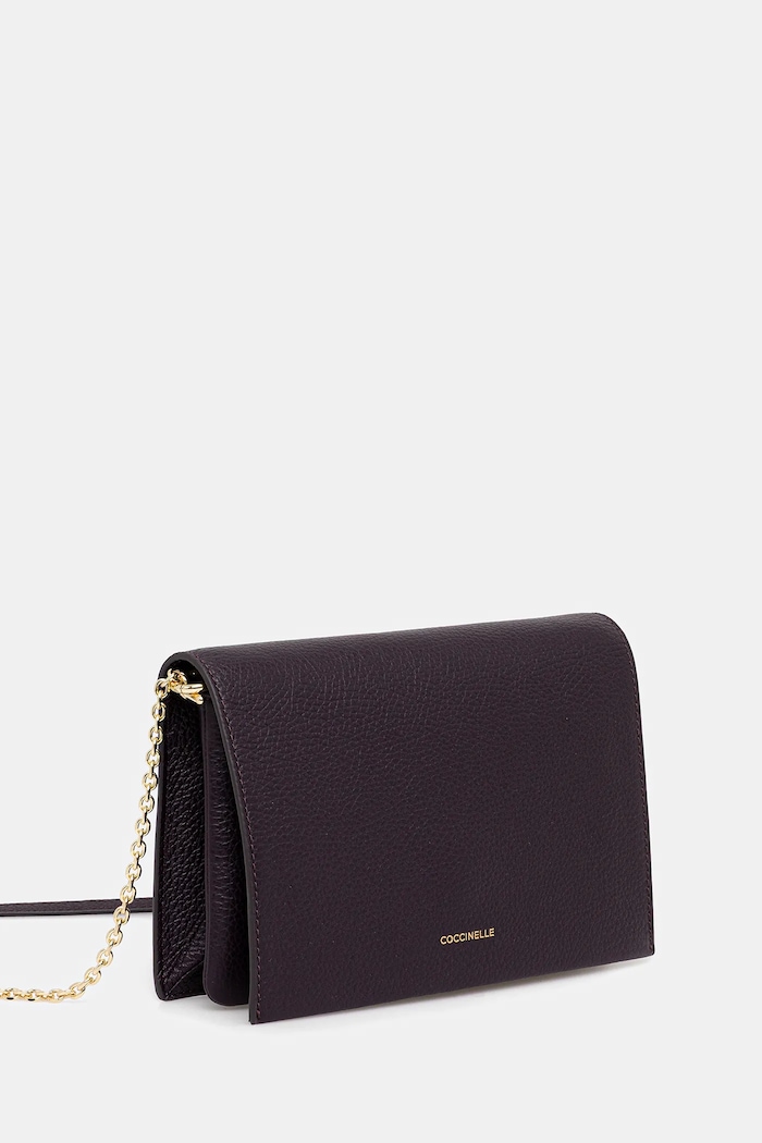 Coccinelle Geantă de piele E5.S00.55.02.01 violet AW25