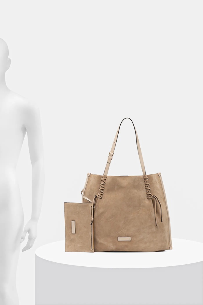 Gianni Chiarini borsa in pelle scamosciata DORY BS.11307.CM.PL