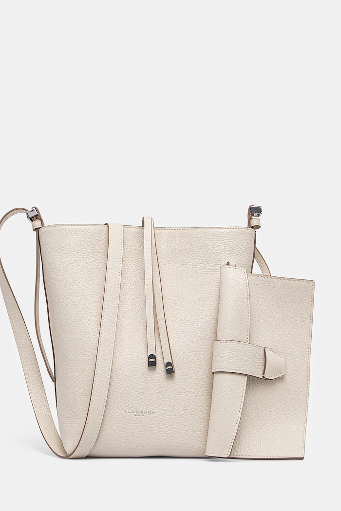 Gianni Chiarini poseta de piele AMELIA uni bej BS.11346.COMM.GRN