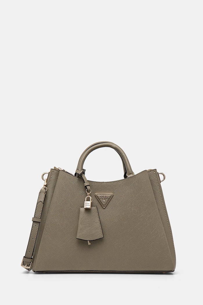 Guess torebka JAZLYNN nie mieści A4 zielony HWEZG9.52306