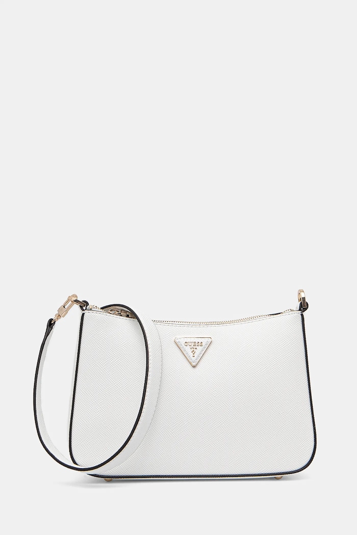Torba Guess JAZLYNN imitacija zrnate kože bijela HWEZG9.52317