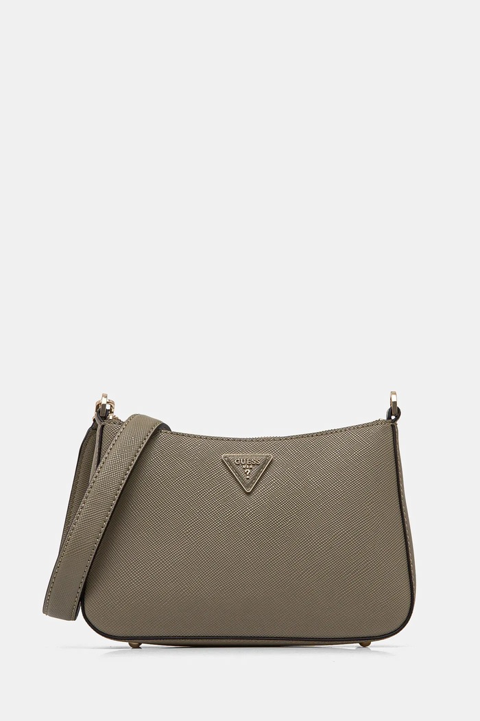 Torba Guess JAZLYNN imitacija zrnate kože zelena HWEZG9.52317