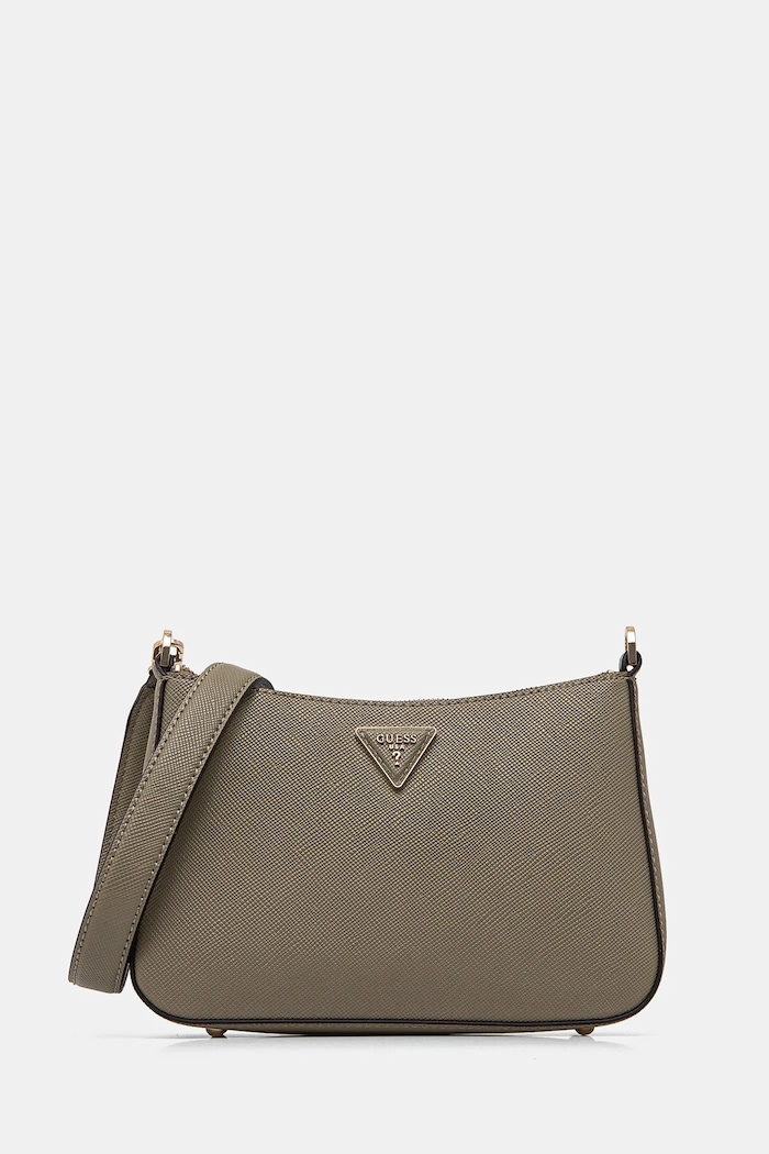 Torba Guess JAZLYNN imitacija zrnate kože zelena HWEZG9.52317