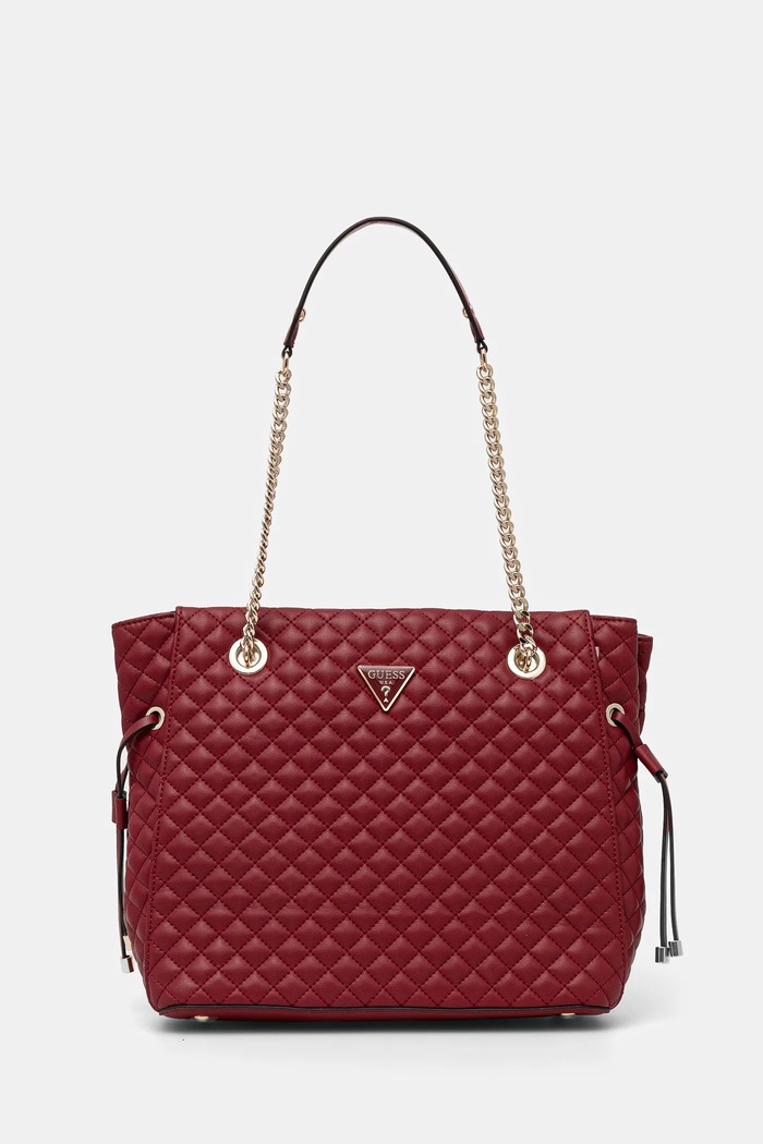 Guess torebka RIANEE nie mieści A4 czerwony HWEQG9.54122