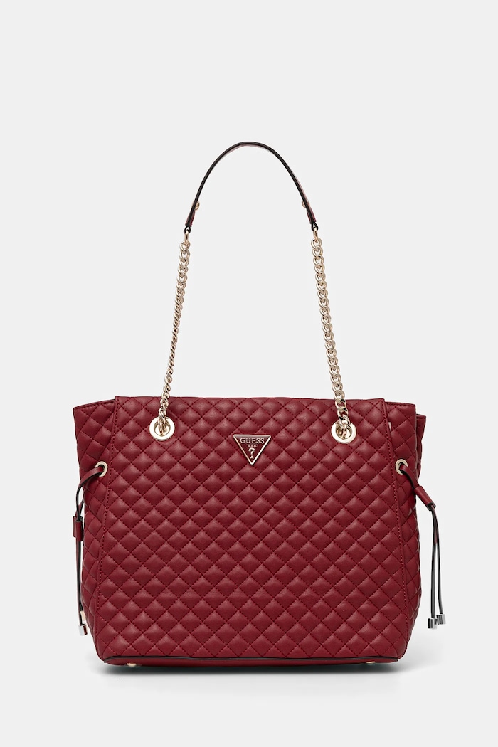 Guess torebka RIANEE nie mieści A4 czerwony HWEQG9.54122