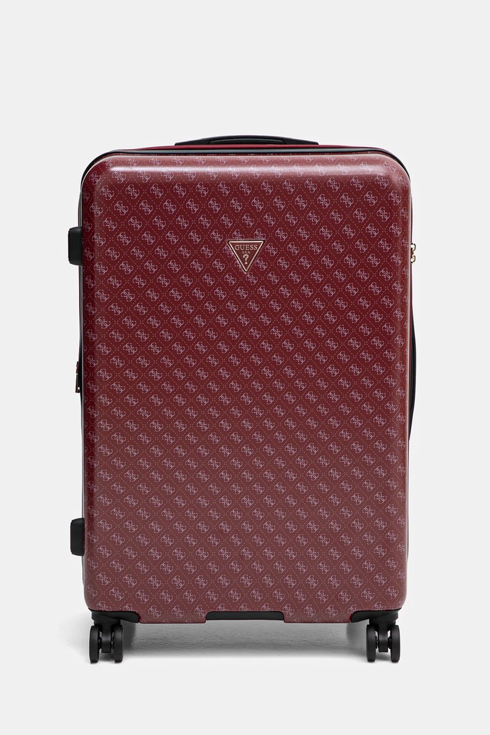 Kufr Guess JESCO vzorovaný burgundské TWE838.99880