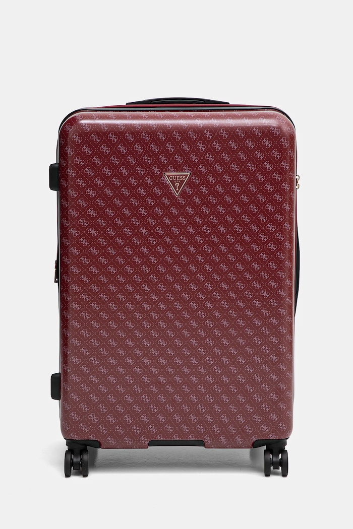 Kufr Guess JESCO vzorovaný burgundské TWE838.99880