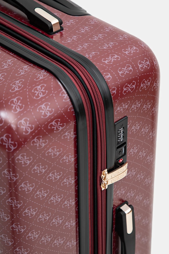 Kufr Guess JESCO burgundské TWE838.99880