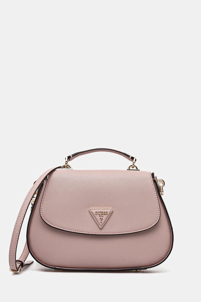 Kabelka Guess ECO JAZLYNN nevejde se A4 růžová HWEZG9.52320