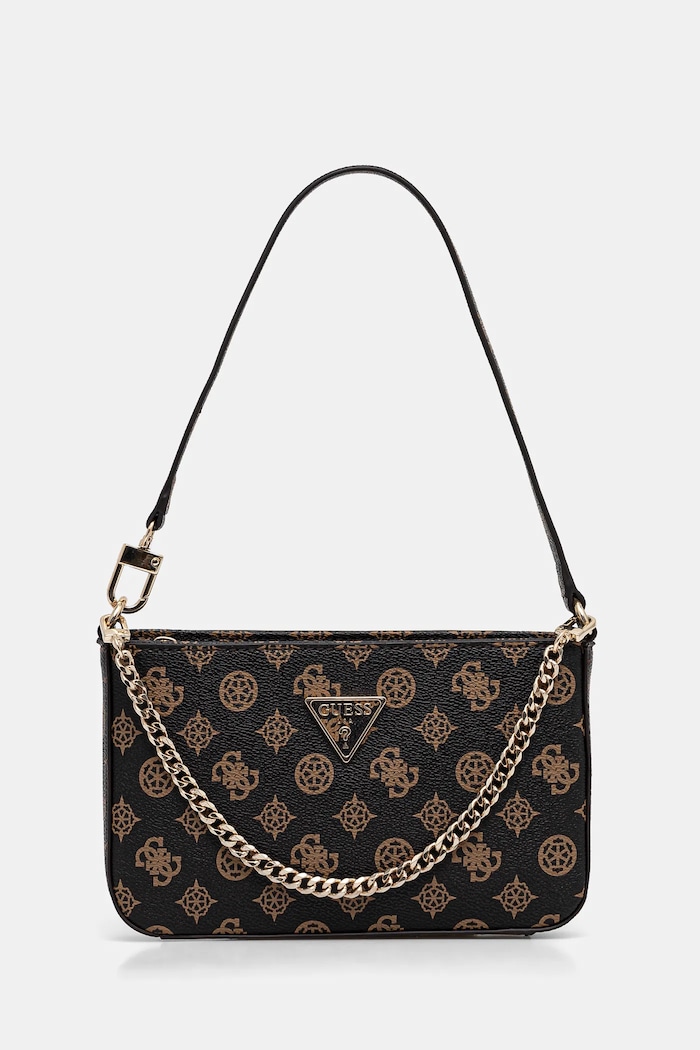 Guess torebka NOELLE nie mieści A4 brązowy HWPZ78.79720