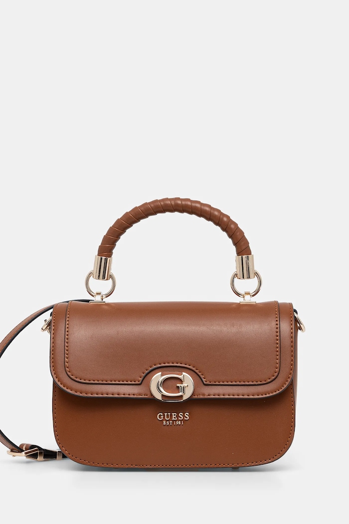 Guess torebka ORLINA nie mieści A4 brązowy HWVG95.31200