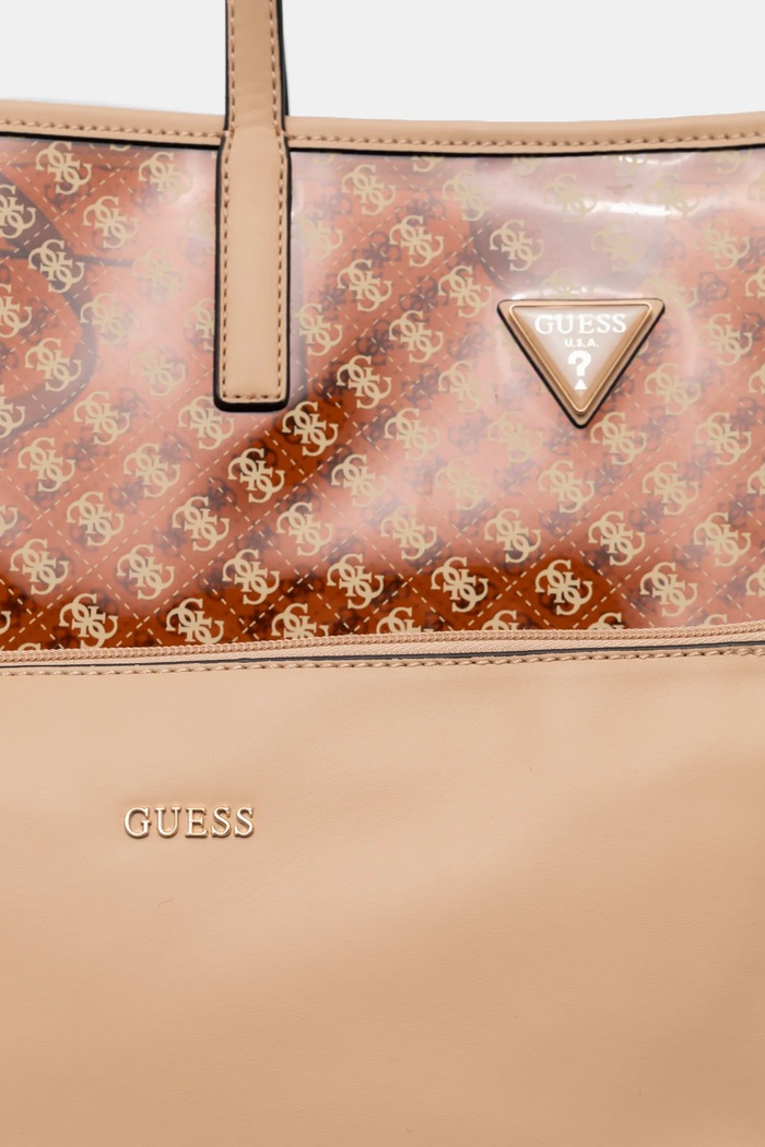 Чанта Guess TUANA бежов HWVV95.25240