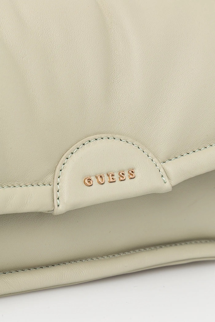 Usnjena torbica Guess EVA zelena HWSTPF.L5116