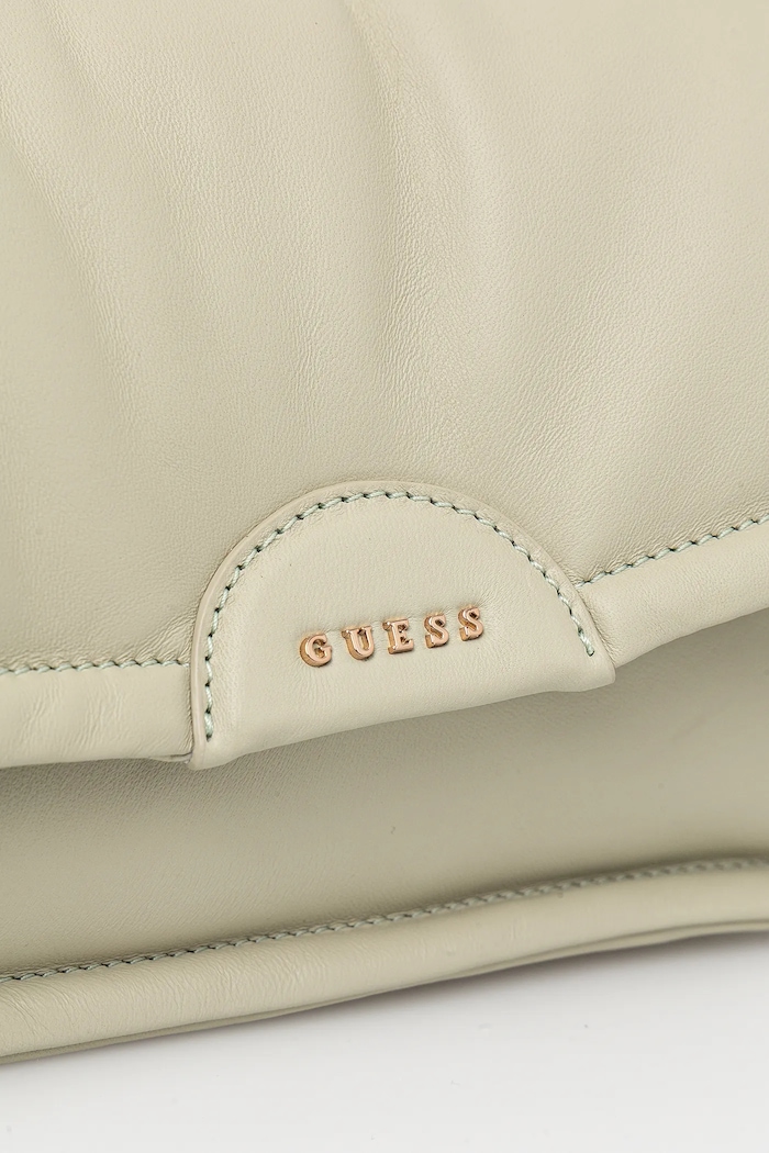 Usnjena torbica Guess EVA zelena HWSTPF.L5116