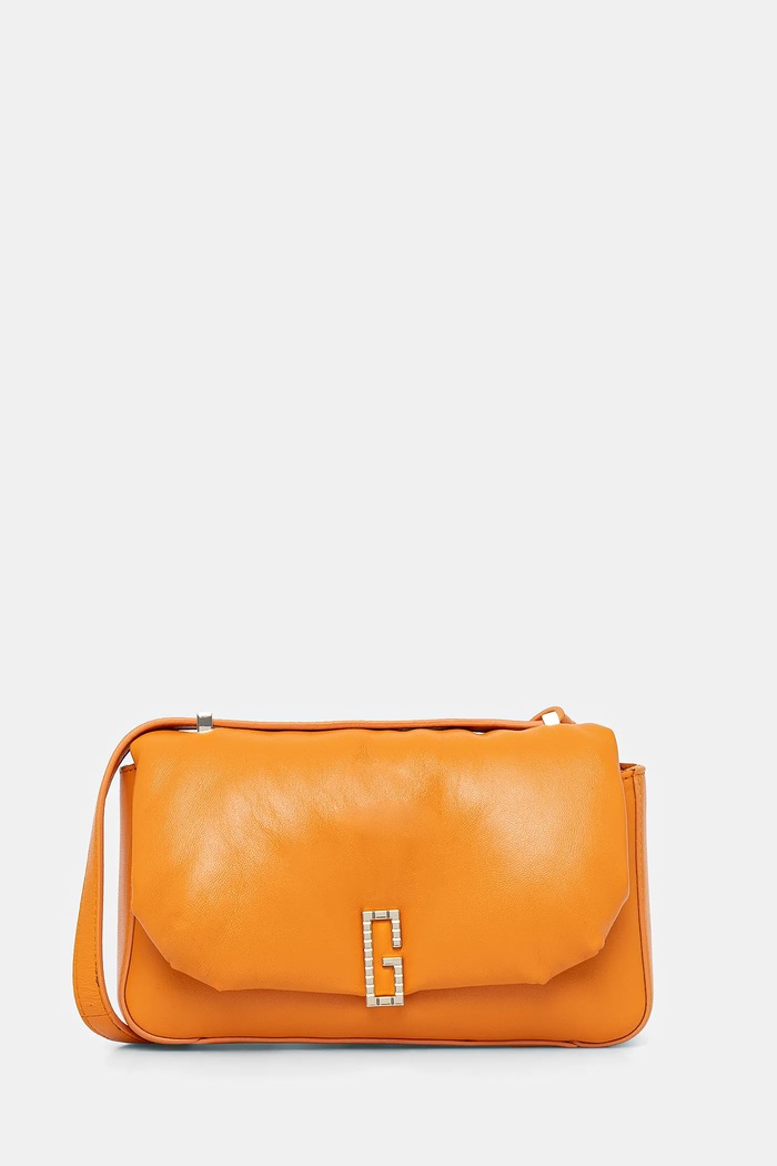 Kožna torba Guess ALIZEE narančasta HWAZAA.L5115