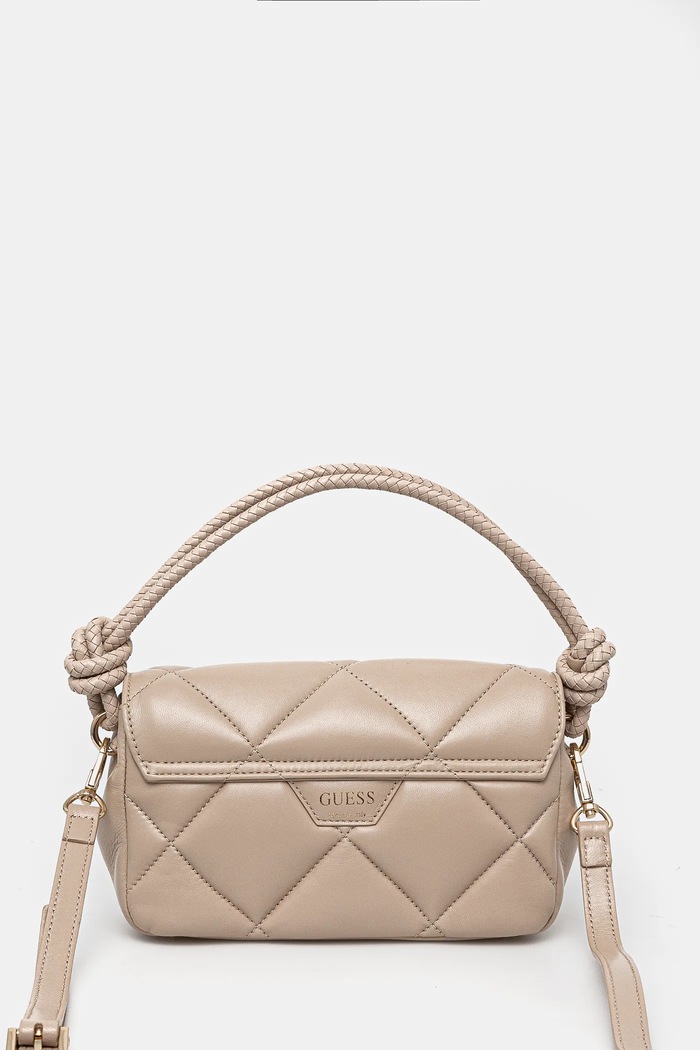 Αξεσουάρ Δερμάτινη τσάντα Guess CORINNE HWCRNN.L5116 μπεζ