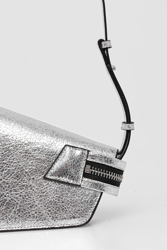 Accesorii Sisley geantă 6G2BWY055 argintiu