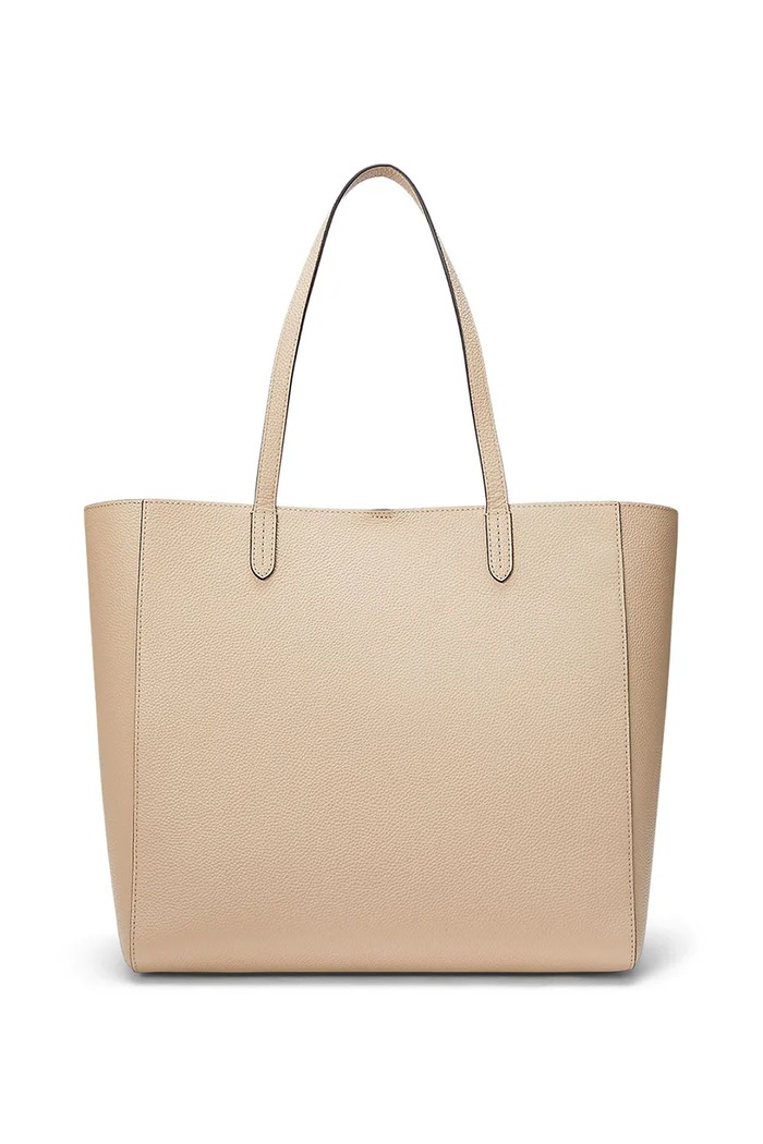 Akcesoria Lauren Ralph Lauren torebka skórzana 431960183 beżowy
