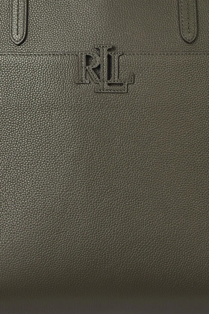 Lauren Ralph Lauren torebka skórzana 431960183 zielony