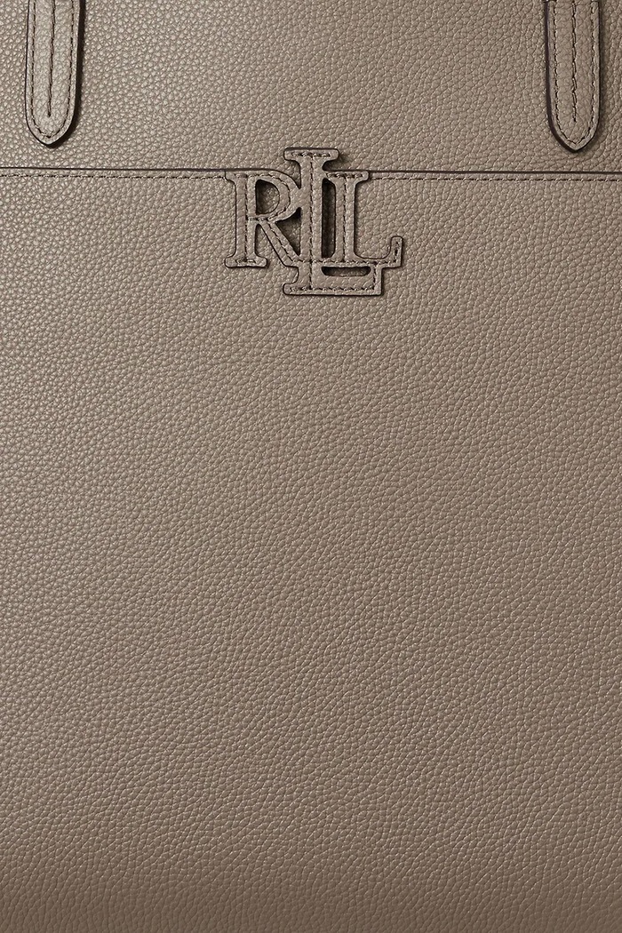 Kožená kabelka Lauren Ralph Lauren 431960183 hnedá