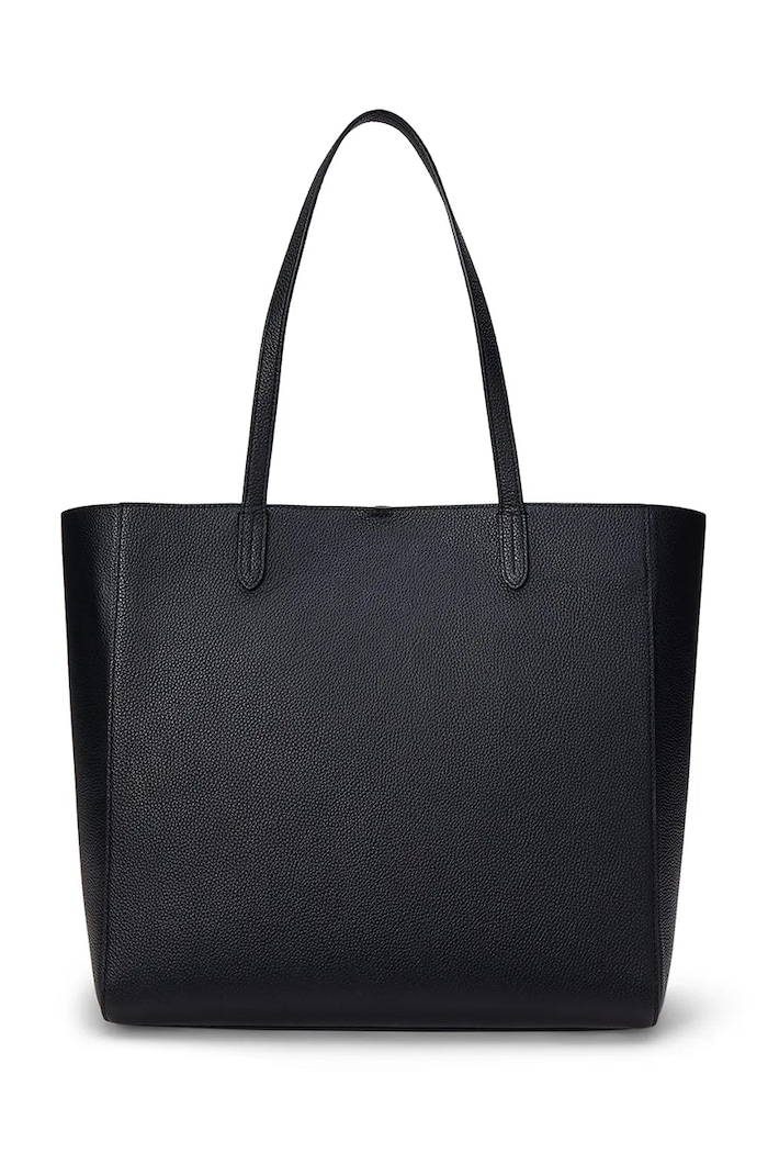 Kožená kabelka Lauren Ralph Lauren 431960183 černá AW25