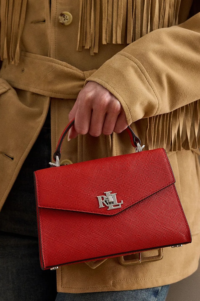 Lauren Ralph Lauren torebka skórzana 431966765