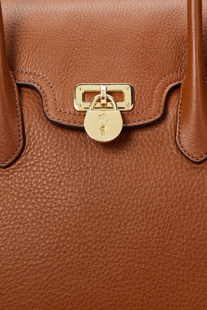 Kožená kabelka Lauren Ralph Lauren 431966862